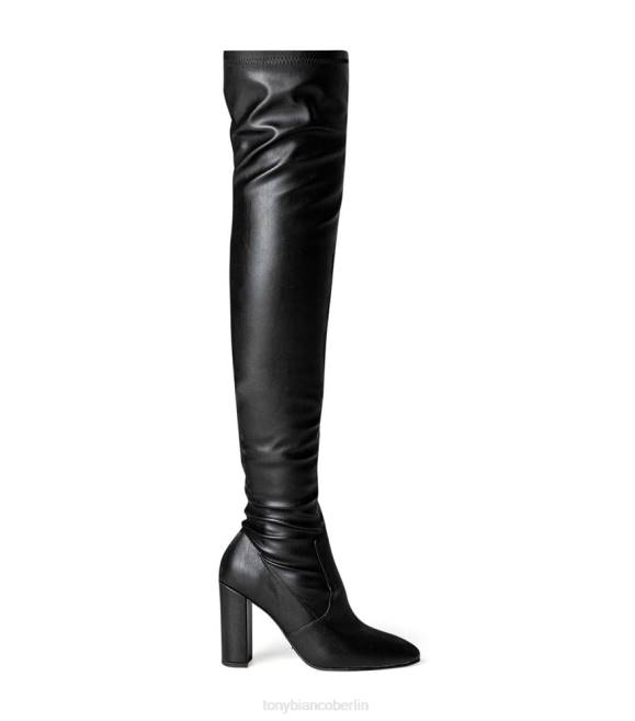 Stiefel mit Absatz| de Tony Bianco Frauen Bloom lange Stiefel schwarze Venezia 4624572